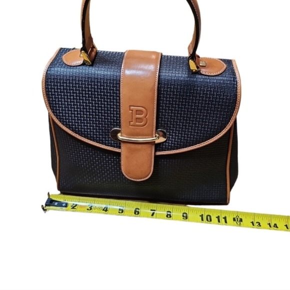 Bally's top handle black flap bag - Picture 2 of 10